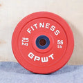 Colorul Barbell Weight Plates, Full Weight Competitive, Big Hole, Full Rubber Barbell Pieces, 5.5lbs-55lbs