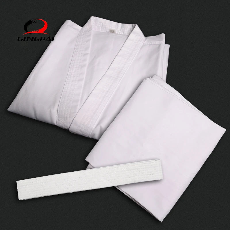 High Quality Dobok Child Adult Karate Uniform Suit WTF Judo Taekwondo Kick Boxing MMA Martial Art Training Clothes Dobok Kimono