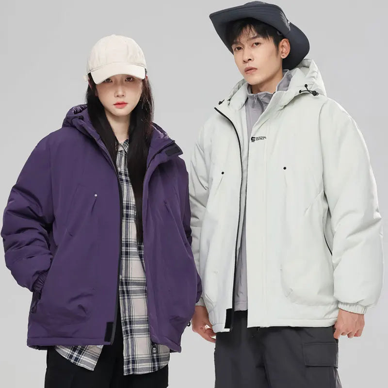 Autumn Winter Sport Jacket Waterproof Windproof Coat Unisex Outdoor Sport Hiking Running Mountaineering Hooded Casual Sport Coat