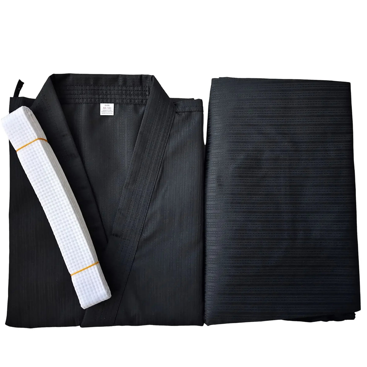 Lightweight Karate Gi Uniform Martial Arts Training With Free Belt Elastic Drawstring Judo Aikido Set