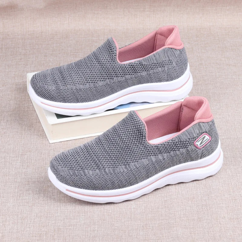 Women's Shoes 2025 Casual Sneakers Breathable Chunky Sole Free Shipping Summer Women's Shoes
