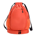 2 Rackets Tennis Racket Backpack with Shoes Pocket Large Capacity Gym Pack Adjustable Strap Drawstring Closure