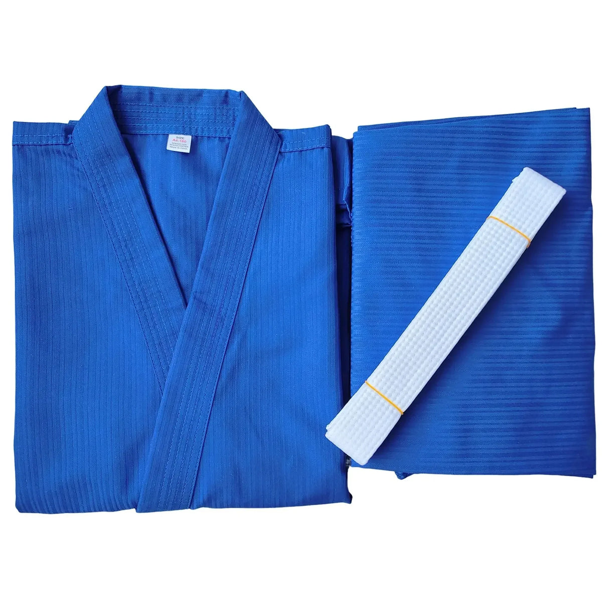 Lightweight Karate Gi Uniform Martial Arts Training With Free Belt Elastic Drawstring Judo Aikido Set
