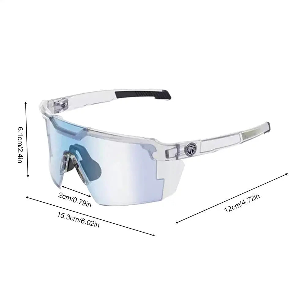 Safety Sunglasses Men Photochromic UV Protection Eyewear Polarized Work Sunglasses for Men for Driving Fishing Cycling Outdoor