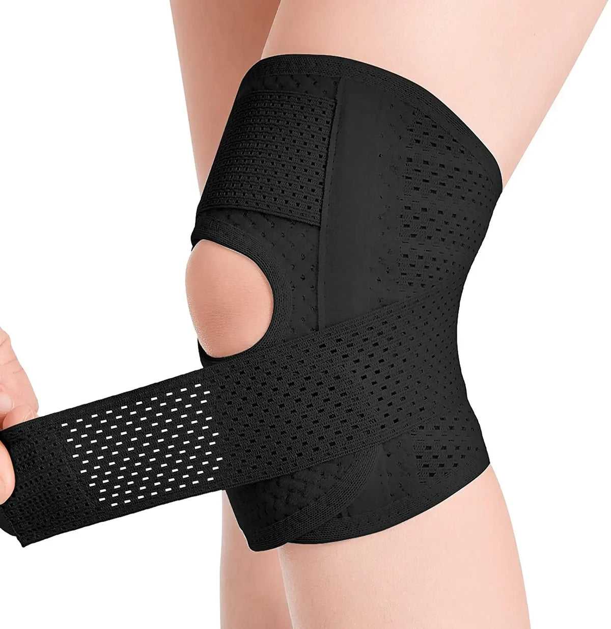 Knee Brace with Side Stabilizers Relieve Meniscal Tear Knee PainArthritis Joint Pain Relief reathable Knee Support