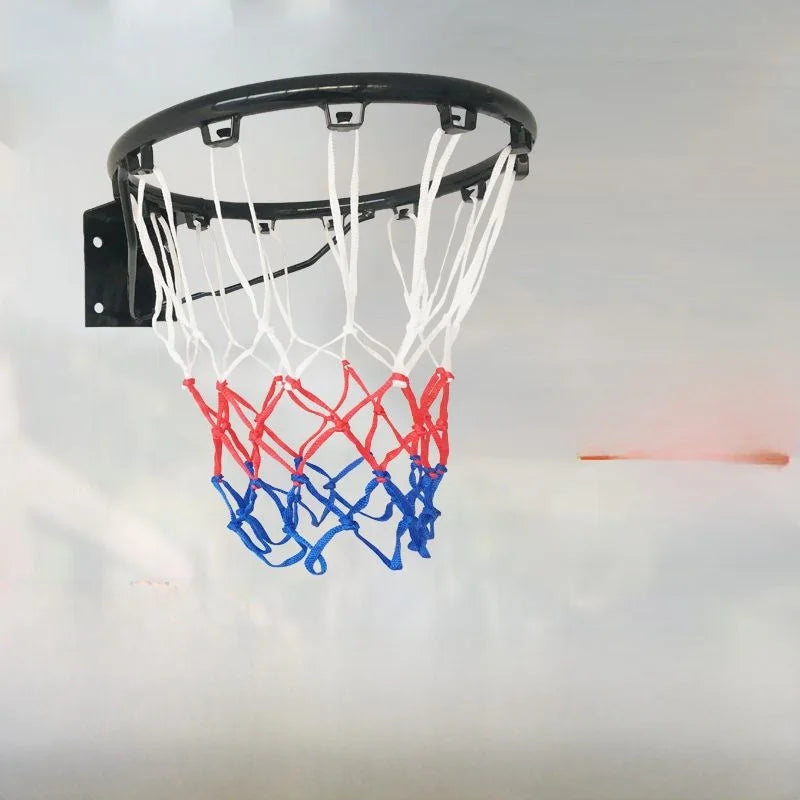 Large Size Basketball Training Ball Blue Rack Outdoor Backboard Net Iron Basketball Frame Children Punching Wall Mounted Basket