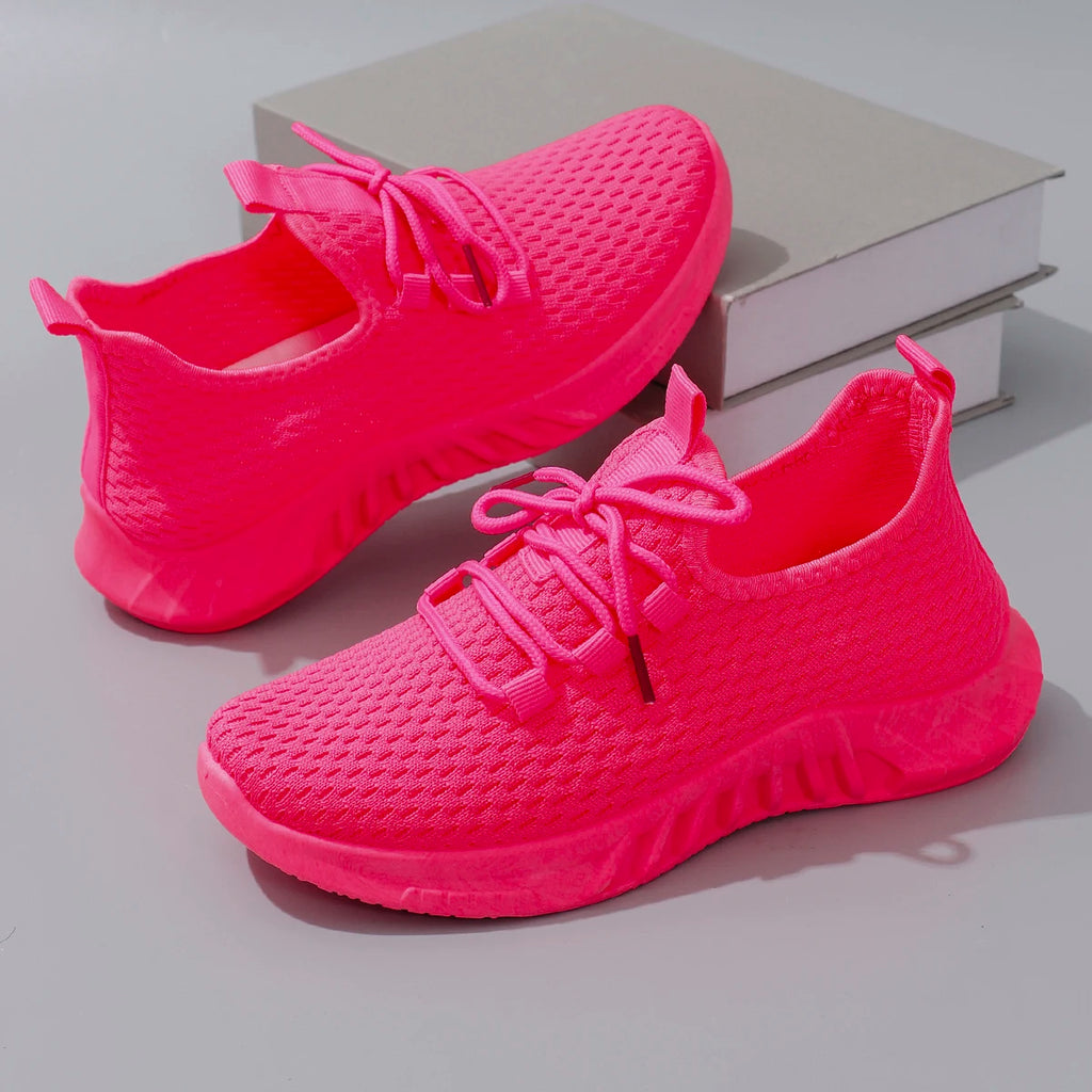 Women's summer breathable mesh flat shoes women's shoes casual sports shoes, clearance free shipping