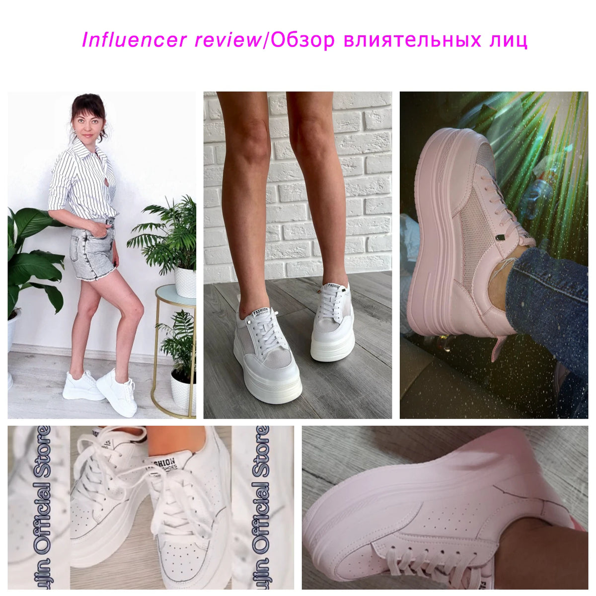 Fujin 8cm Genuine Leather Women Casual Shoes Chunky Sneakers Platform Wedge Heel Women Leisure Shoes Fall Winter Sneaker Women