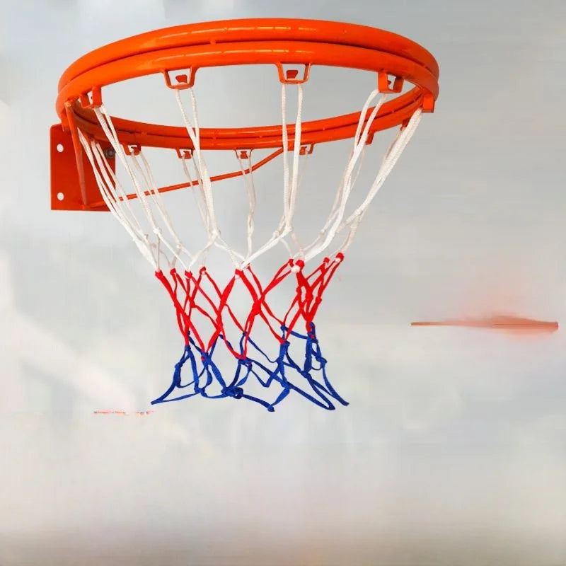 Large Size Basketball Training Ball Blue Rack Outdoor Backboard Net Iron Basketball Frame Children Punching Wall Mounted Basket