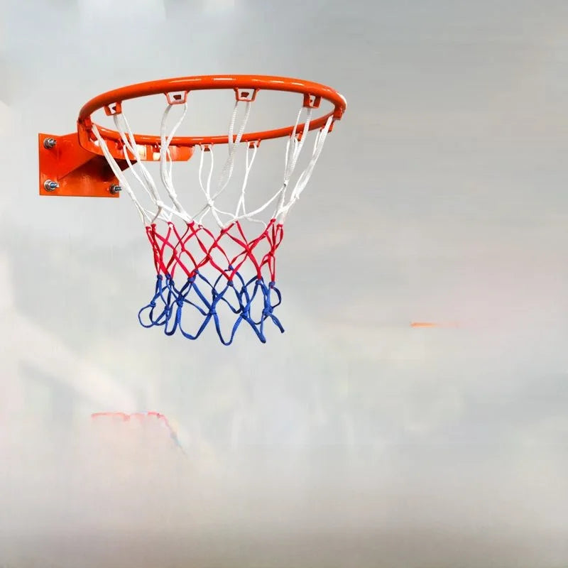Large Size Basketball Training Ball Blue Rack Outdoor Backboard Net Iron Basketball Frame Children Punching Wall Mounted Basket