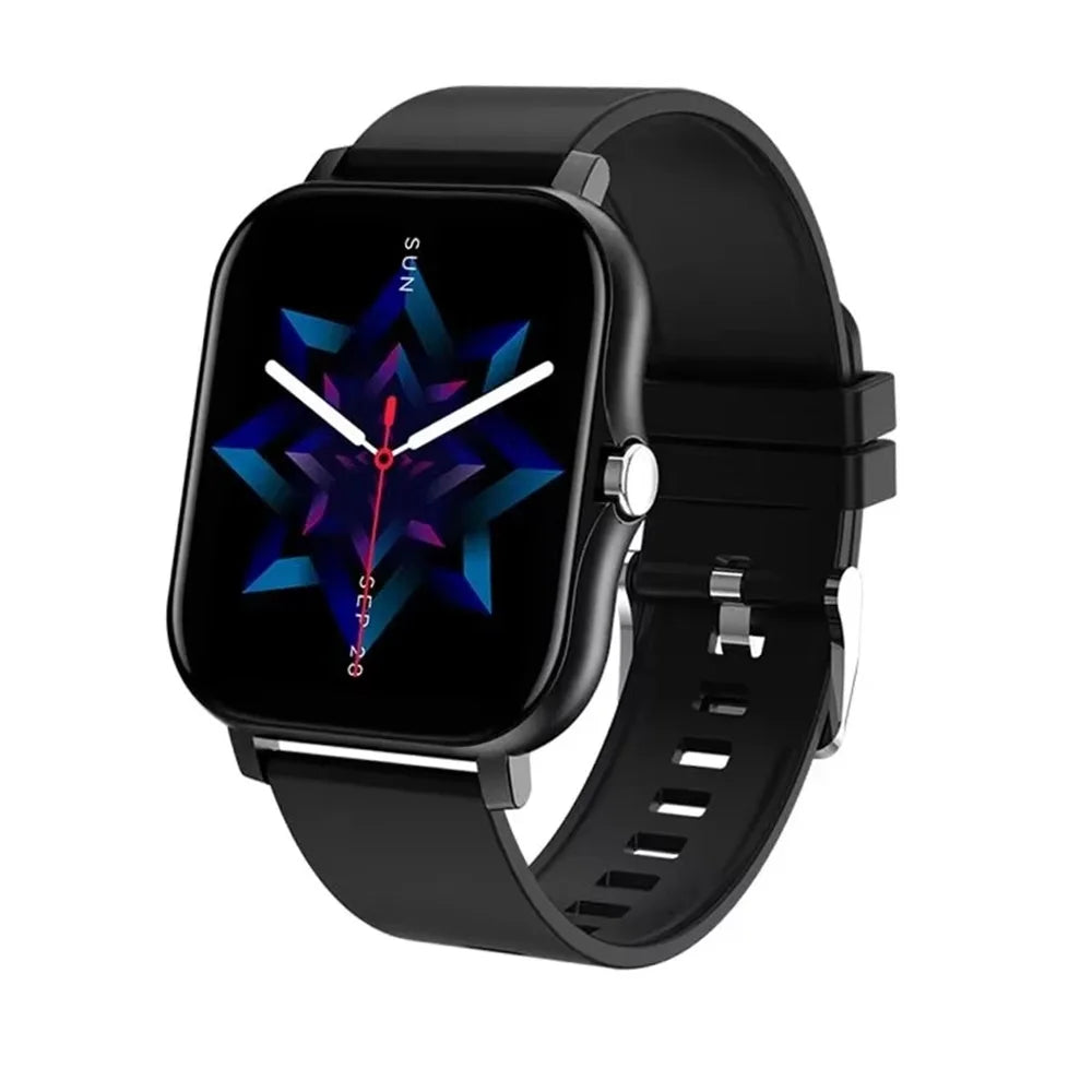 LAXASFIT 2025 Smart Watch Android IOS Bluetooth Talk Heart Rate Monitor Sleep Record Sports Smart Watch Ladies Men Gift