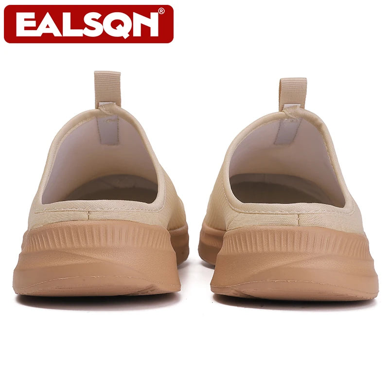 Summer Half Slippers for Men Trendy Men's Flat Bottom Casual Shoes Soft Sole Support Shoes Men's Sneakers Zapatos De Hombre