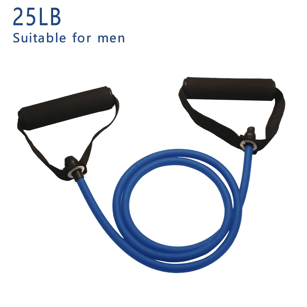 Pull Rope Fitness Elastic Bands Resistance Bands with Handles Training Exercise Tube Band Workouts Strength Equipment 5 Levels