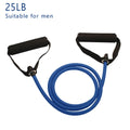 Pull Rope Fitness Elastic Bands Resistance Bands with Handles Training Exercise Tube Band Workouts Strength Equipment 5 Levels