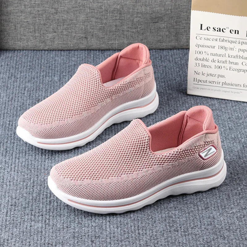 Women's Shoes 2025 Casual Sneakers Breathable Chunky Sole Free Shipping Summer Women's Shoes