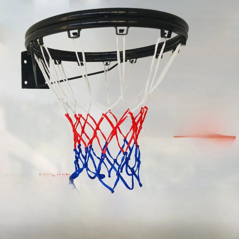 Large Size Basketball Training Ball Blue Rack Outdoor Backboard Net Iron Basketball Frame Children Punching Wall Mounted Basket