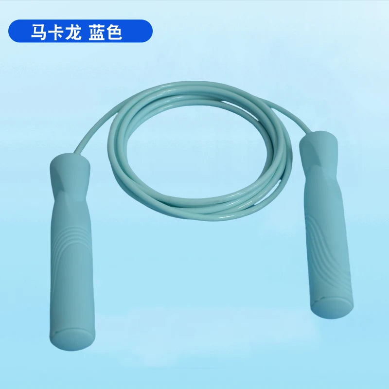 Adjustable Jump Rope for Speed Skipping Exercise Fitness Women Men Kids Jumping Training 2.8M PVC Rope with Steel wire Bearings