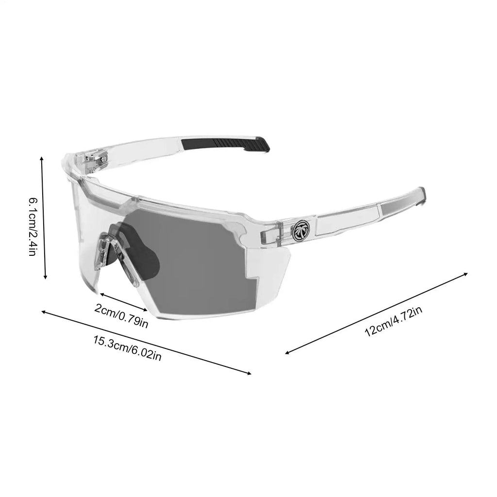 Safety Sunglasses Men Photochromic UV Protection Eyewear Polarized Work Sunglasses for Men for Driving Fishing Cycling Outdoor