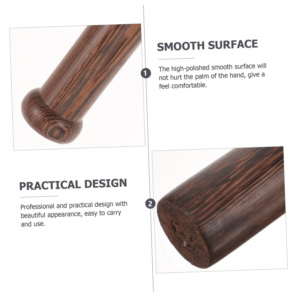 Wooden Baseball Bat Baseball Training Bat Wood Baseball Stick Vintage Baseball Exercising Bat Adult Multipurpose Training Stick