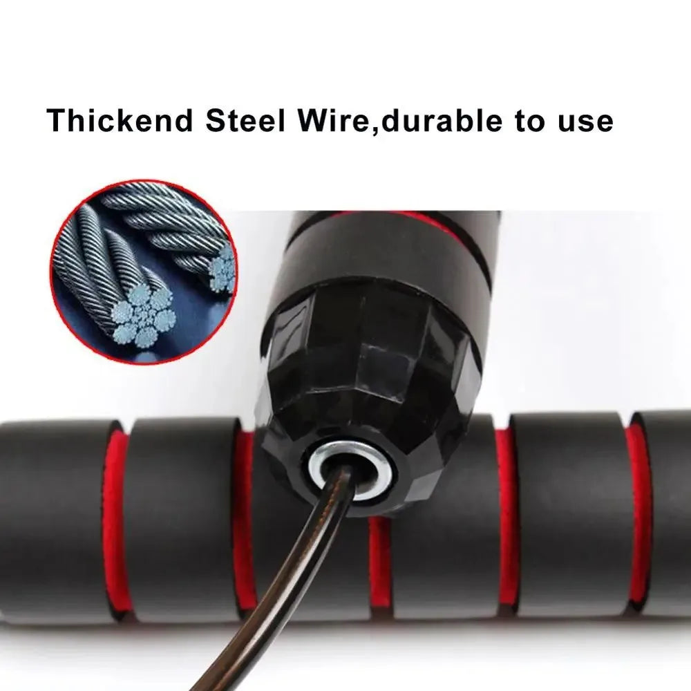 Gym Workout Skipping Rope Durable Weighted Exercise Home Equipment