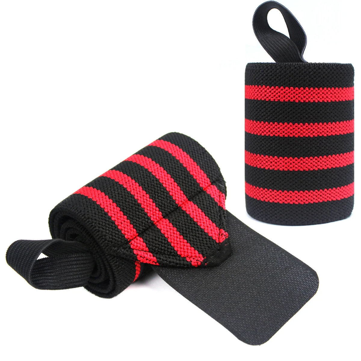 WOSWEIR-1 Pair Weightlifting Wristband, Wrist Wraps, Gym Fitness Straps Support , Sports Equipment