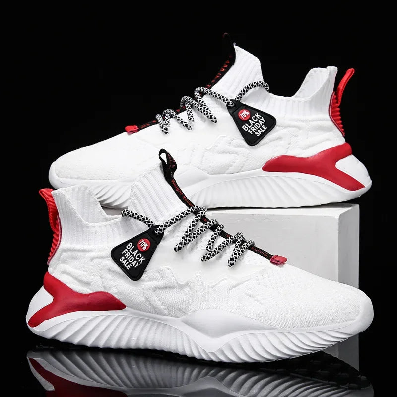 Tenis Men Sneakers  Running Mens Casual Shoes Luxury Sneakers Trainer Race Breathable Shoes Fashion Mesh Loafers Shoes for Men
