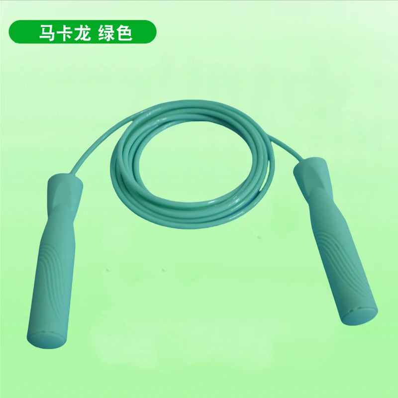 Adjustable Jump Rope for Speed Skipping Exercise Fitness Women Men Kids Jumping Training 2.8M PVC Rope with Steel wire Bearings
