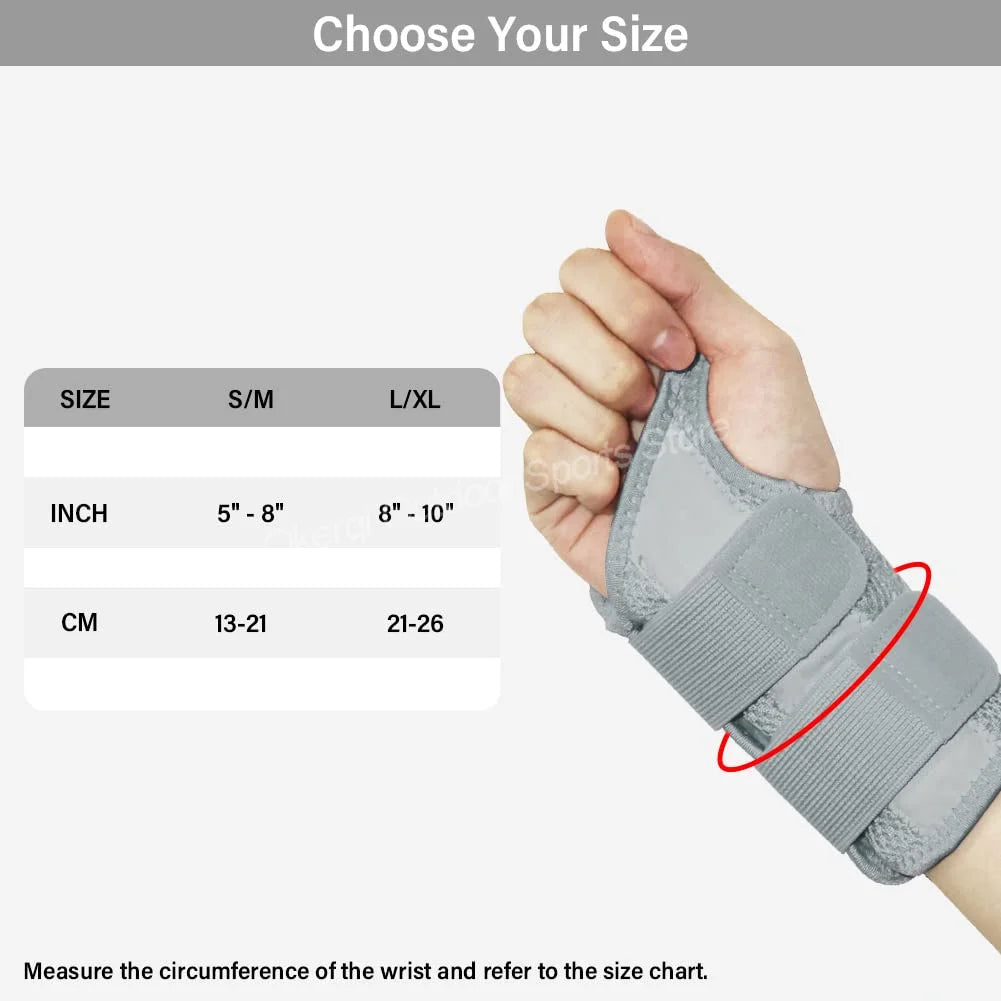 Orthopedic Wristband Wrist Guard Professional Carpal Tunnel Wrist Protector Hand Sprain Tendinitis Wrist Support Arthritis 1-2PC